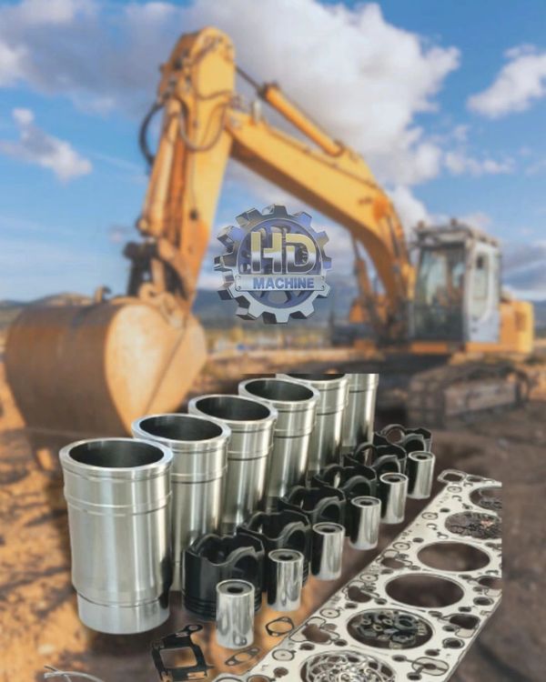 #caterpillar #komatsu #doosan #jcb #hitachi #reparacionmotor #pistones #overhaul #perkins #cummins 