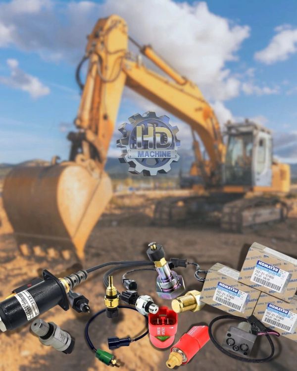 #caterpillar #komatsu #doosan #jcb #hitachi #sensor #sender #prv #valvulas #electrovalvula #principa
