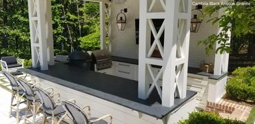 Outdoor Grill Countertop Fabrication