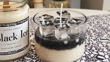 Black Ice 4oz scented candle 
Cool. Crisp. Unapologetic and unique 