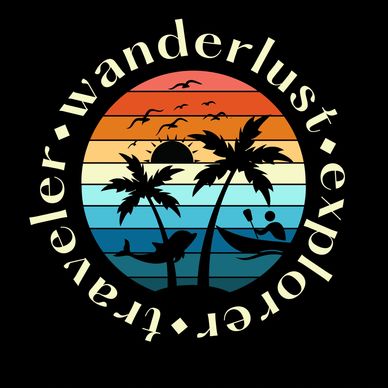 traveler wanderlust explorer azul hawaii apparel women men tee shirt clothing dolphin kayak canoe 