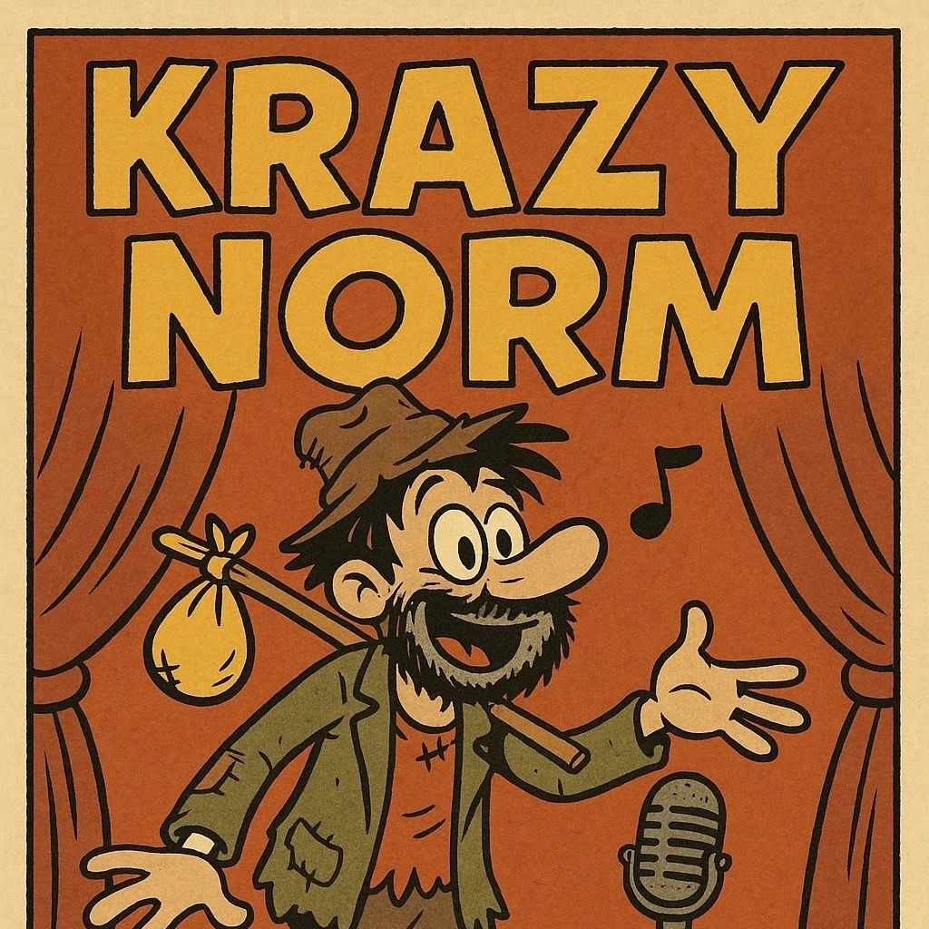 Krazy Norm performing on stage.