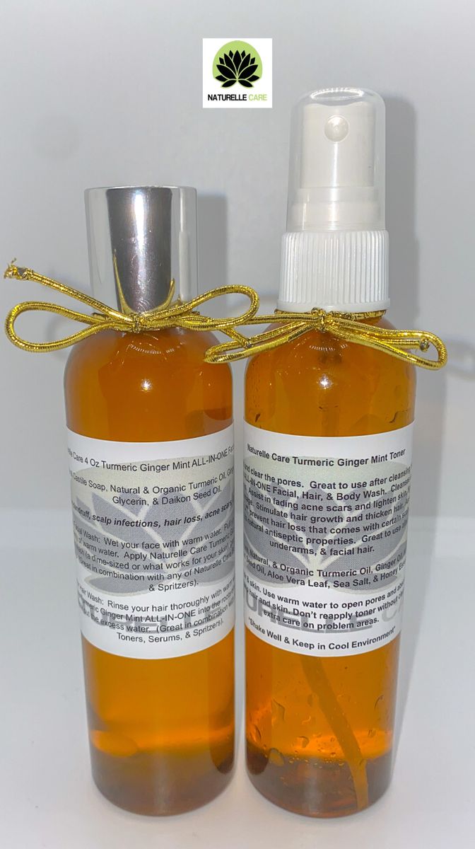 Naturelle Care Turmeric Ginger Mint Toner & Naturelle Care Turmeric Ginger Mint ALL-IN-ONE Facial Naturelle Care Turmeric Ginger Mint Toner & Naturelle Care Turmeric Ginger Mint ALL-IN-ONE Facial