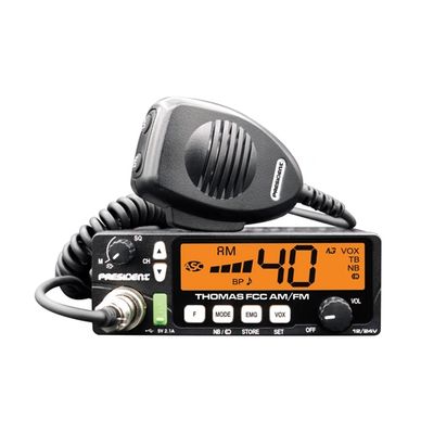 Citizen Band Radios, President, Stryker, Uniden and Cobra.