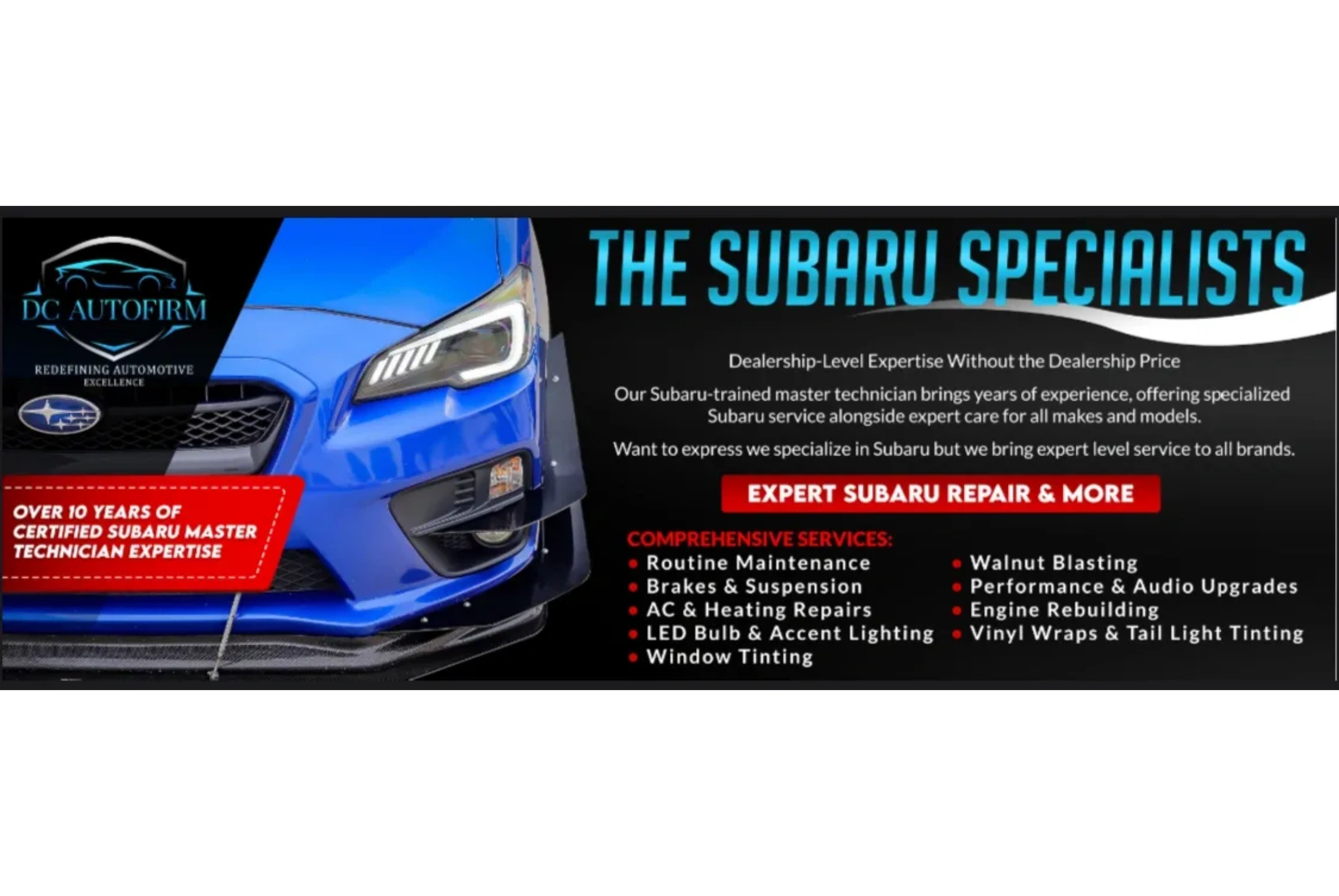 SUBARU SERVICE 