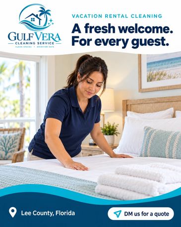 Gulf Vera Vacation Rental Cleaning