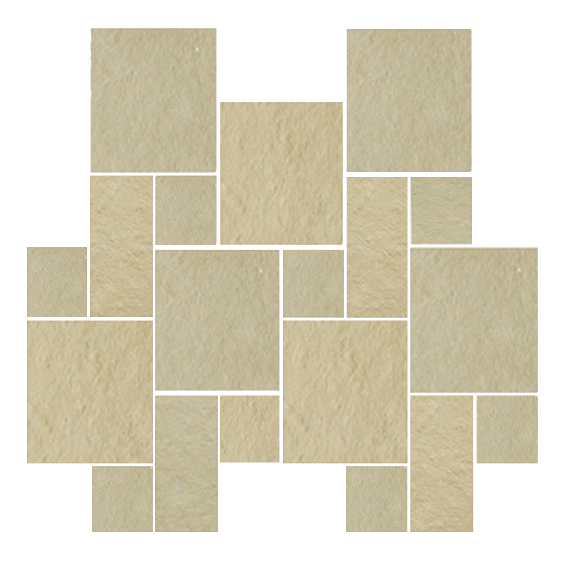 French Vanilla Paver – Random Pattern Natural Stone