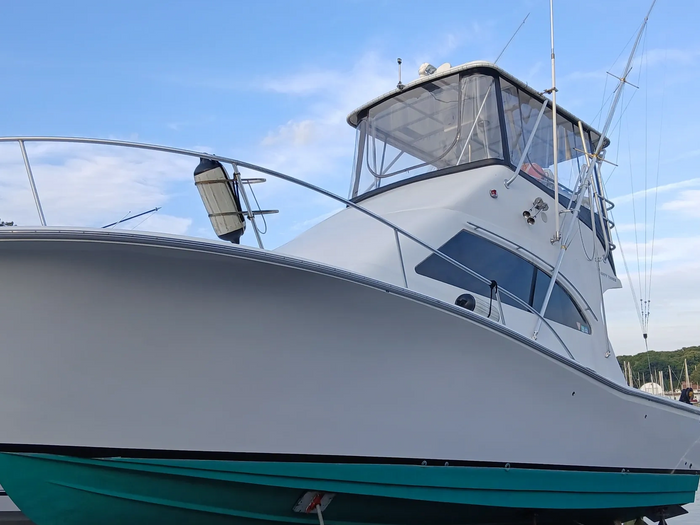 This is a picture of the Flying Bridge on my boat that was done about 6 years ago.