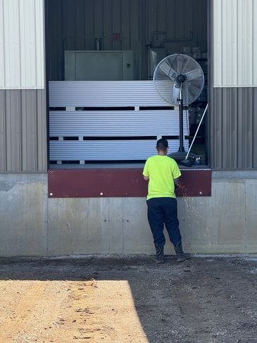 Loading dock repair and reinforcement by Kintop Repair, fixing cracks, resurfacing damaged areas