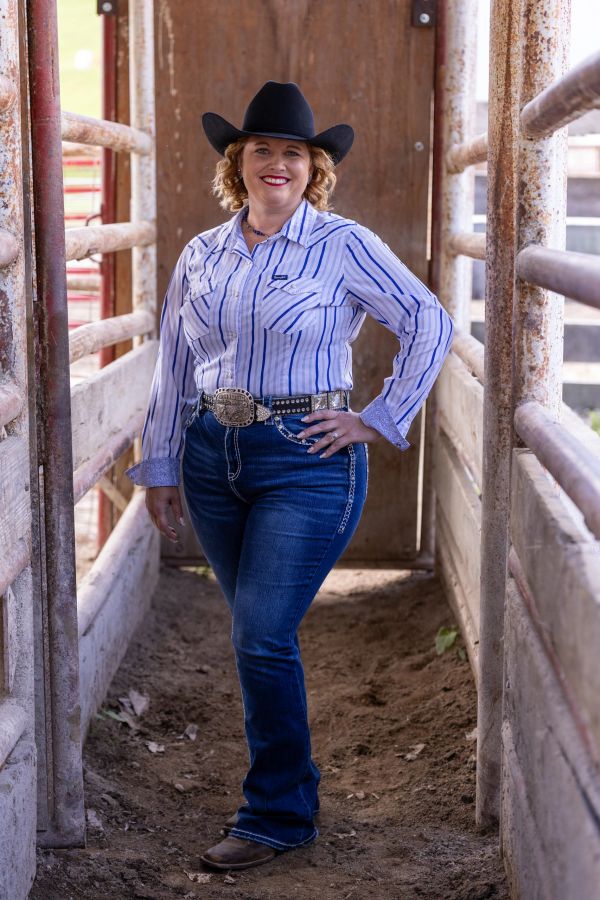 2026 Dayton Rodeo American Flag Carrier - Amanda Sether