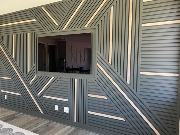 Painted Geometric Dense Stick