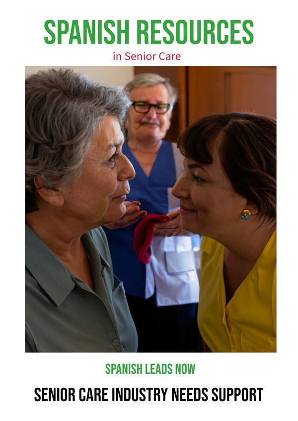 The lack of Spanish Marketing or Spanish Leads in the senior care industry.