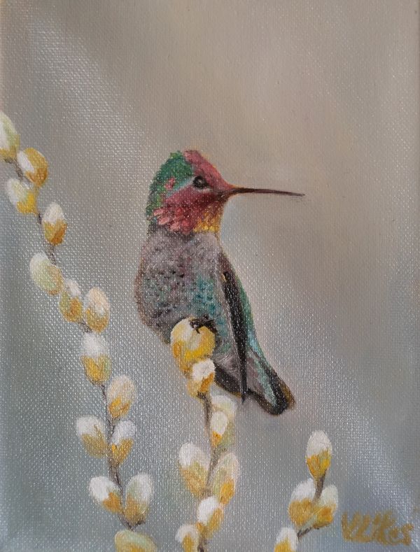 6" x 9" Oil on canvas