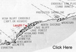 Lake Michigan Chicago Suburb Coastline