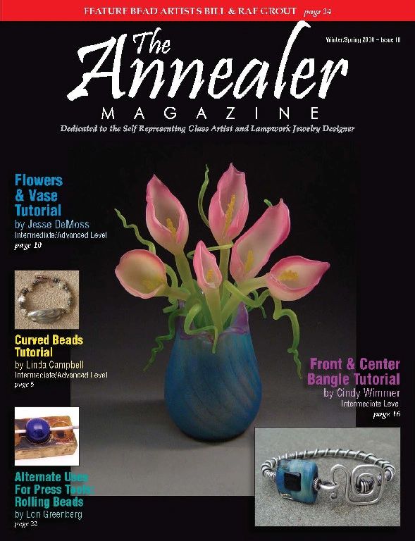 Lampwork Beads and Lampwork Jewelry at The Annealer Magazine and Lampwork Auction Boutique