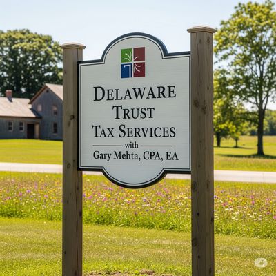 Delaware Trust Tax Services with Gary Mehta, CPA, EA.
