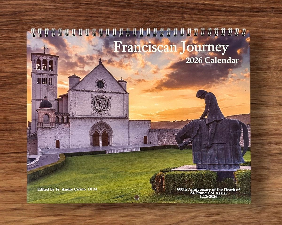 2026 Franciscan Journey Wall Calendar-800th Anniversary of the Death of ...