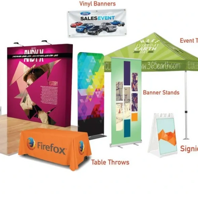 Trade show & special event signs