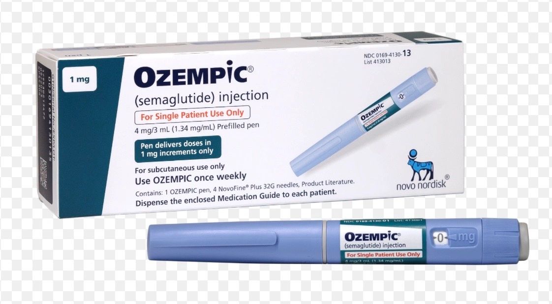draadloze toetje Somatische cel Ozempic (BRAND) - Semaglutide Injection 4mg/3mL - Qty 1 Pre-filled pen.
