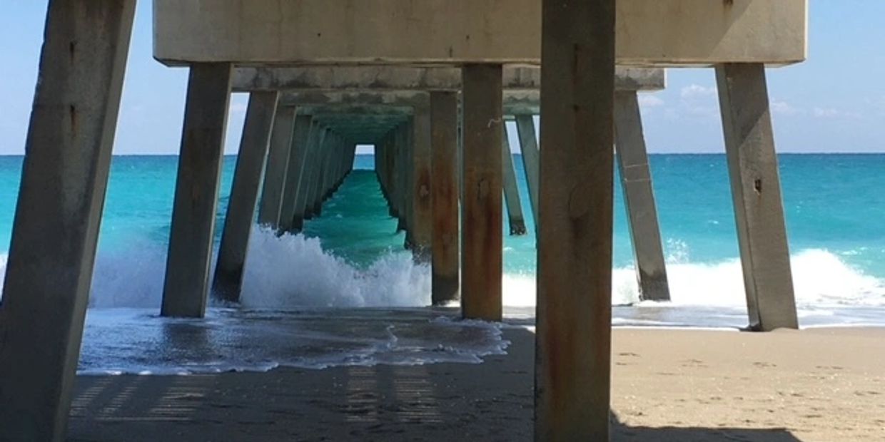 Pier at Juno Beach, Florida 