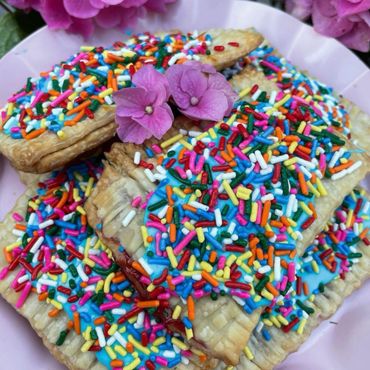Pop tarts baked fresh
