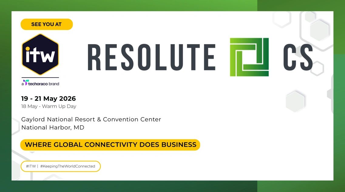 Resolute CS at ITW 2026: Building the Global Intelligence Layer
