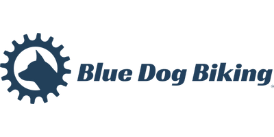 Blue Dog Biking