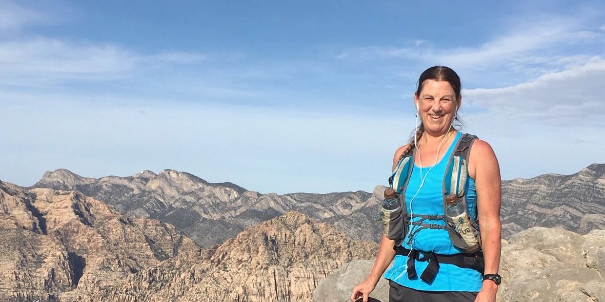 Hiking Red Rock Canyon near Las Vegas