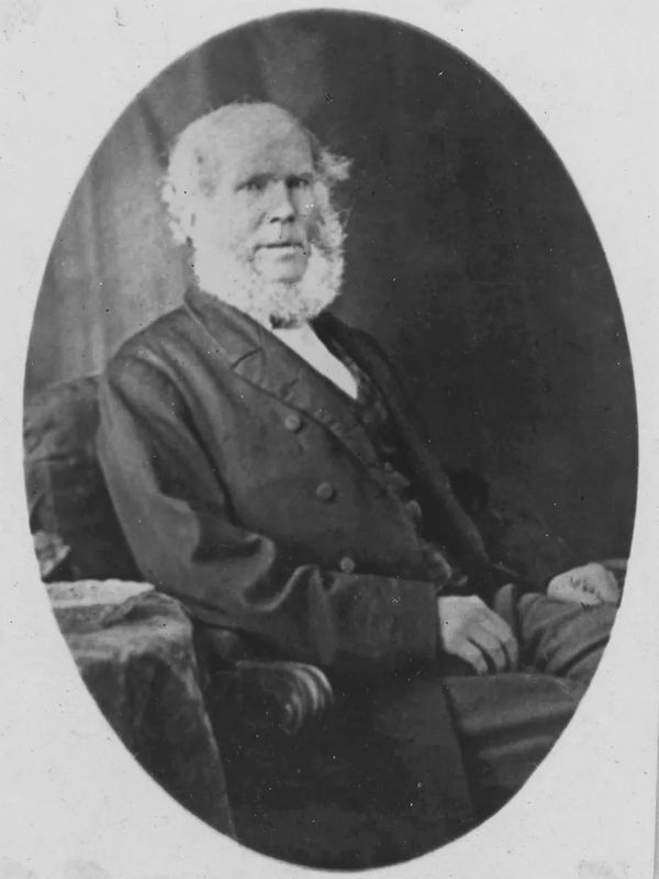 Portrait of John Cormac Carten about 1860.