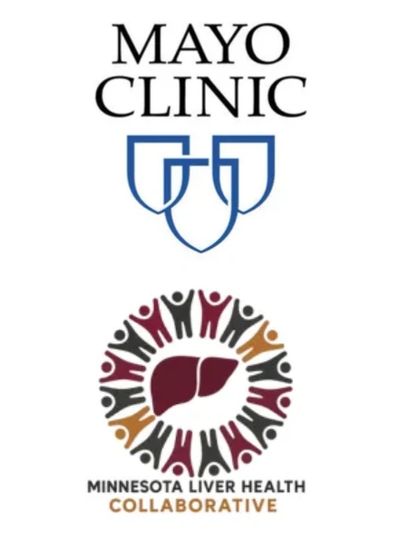 Logos of Mayo Clinic and Minnesota Liver Health Collaborative.