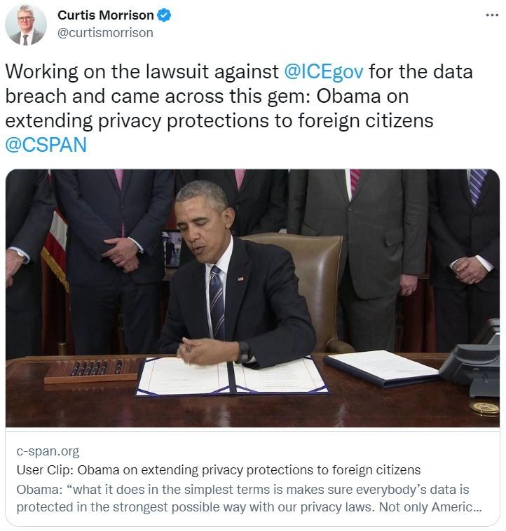 Moving Forward with Class Action Lawsuit against ICE