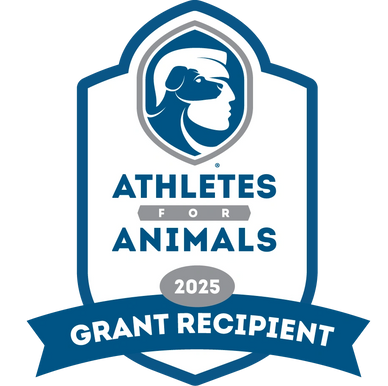 Athletes for Animals 2025 grant recipient logo