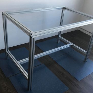 Table d'Aluminium