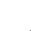 Decorative triskele symbol with a face and three bent legs inside a floral circular border.
