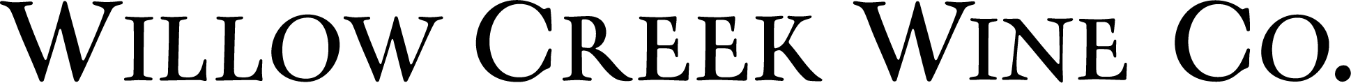 WILLOW CREEK
WINE CO. logo
