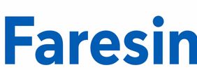 Logo displaying the word 'Faresin' in bold blue letters.