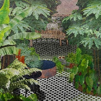 Claire Bartram Garden Design Rainy Day Garden