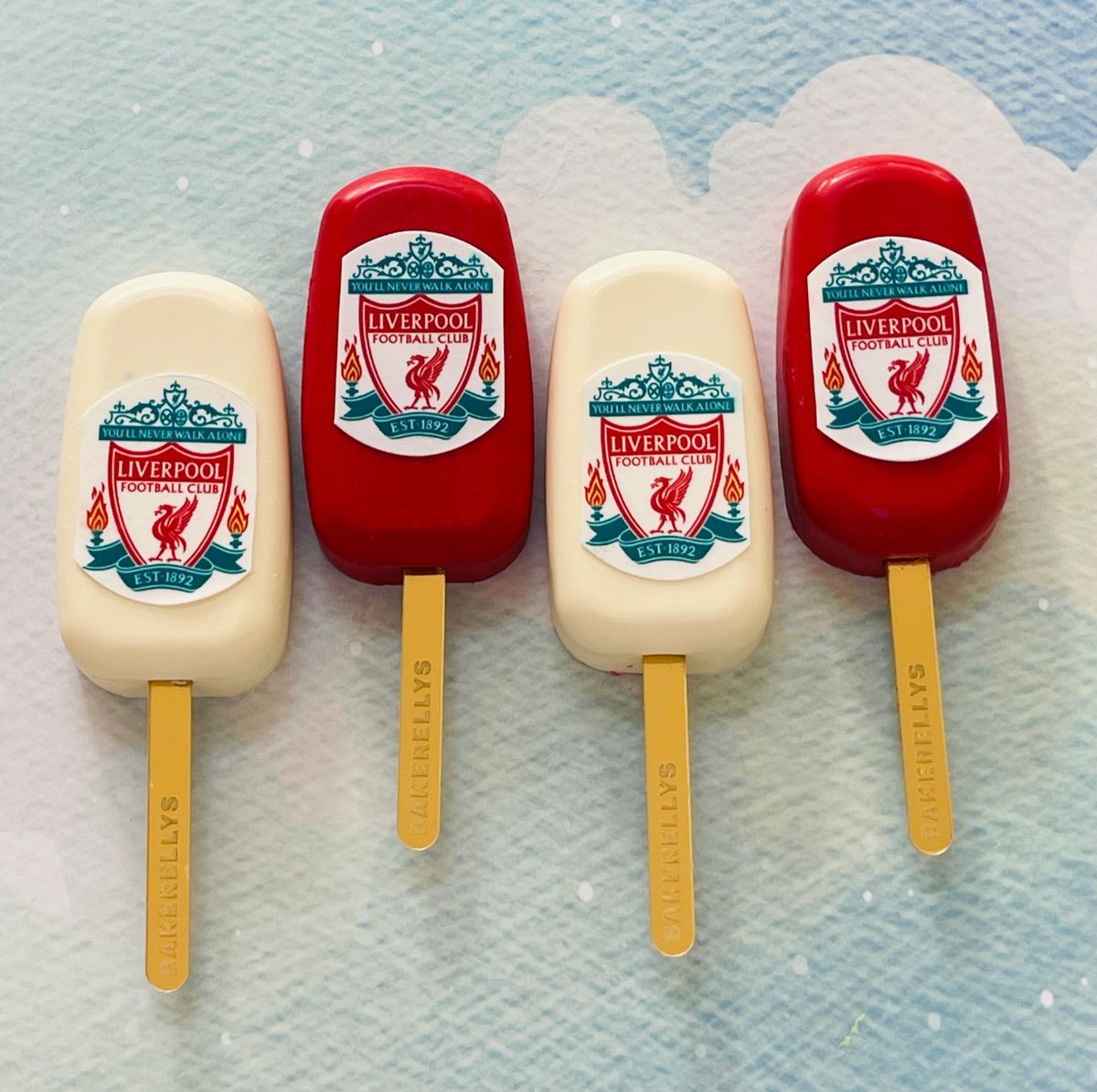 Liverpool Football Themed Cakesicles
