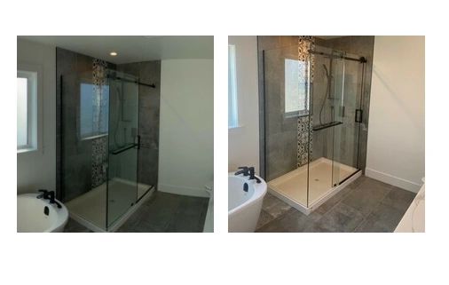 Post-construction clean — full room clean after renovation