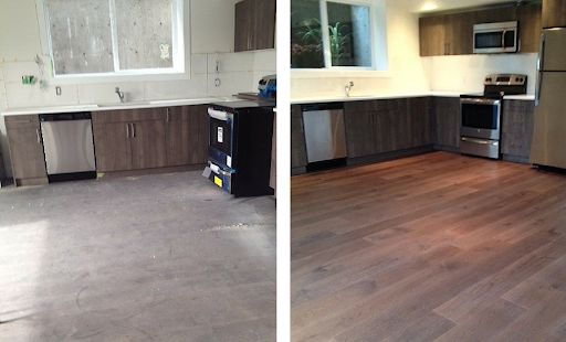 Professional cleaning result