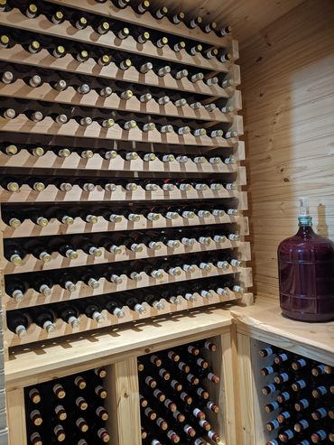 CUSTOM WINE RACK 