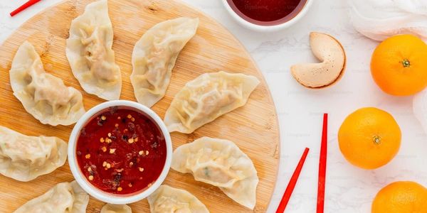 Gluten-free momos/dumplings