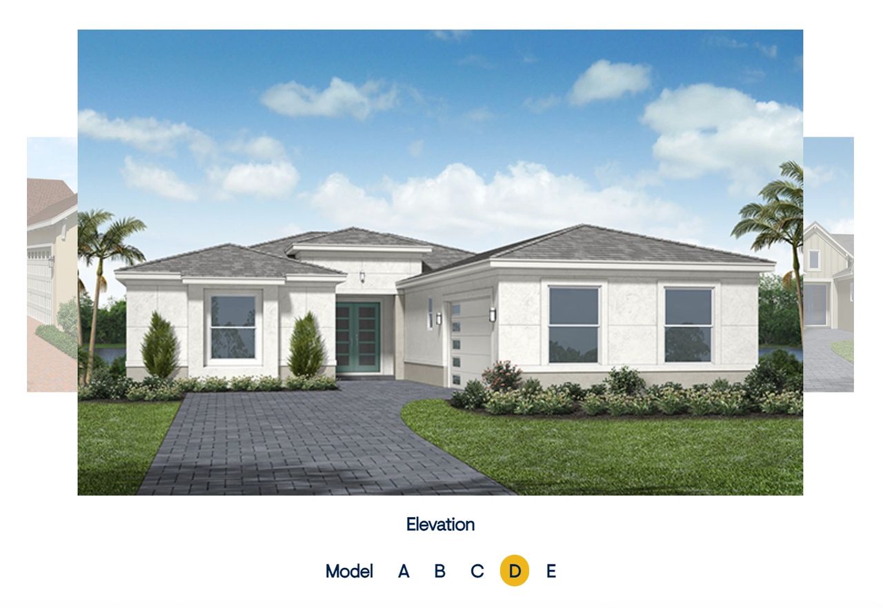 If I had to do it over again I'd get my Sandhill in this new Contemporary elevation D. In yellow! (Look at those doors!)