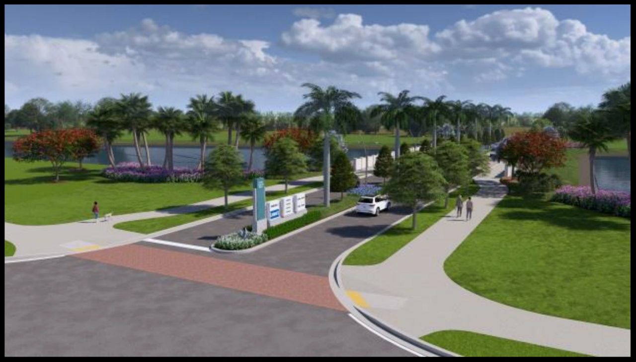Signage renderings for Town Center West
