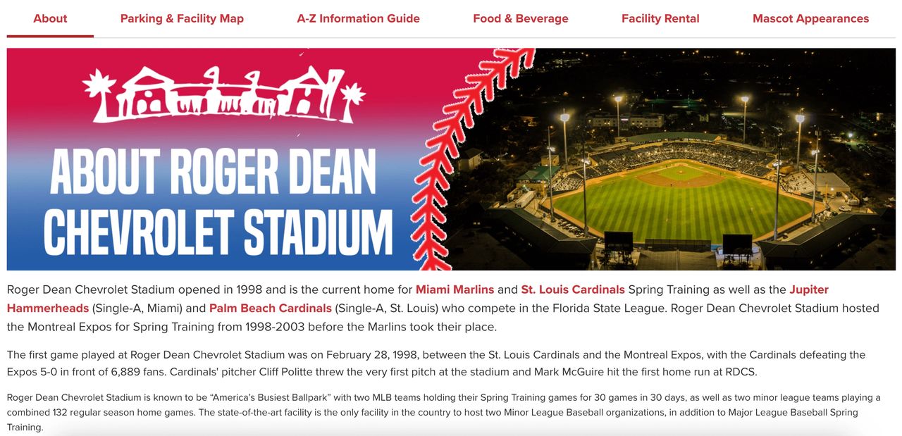 Roger Dean Chevrolet Stadium