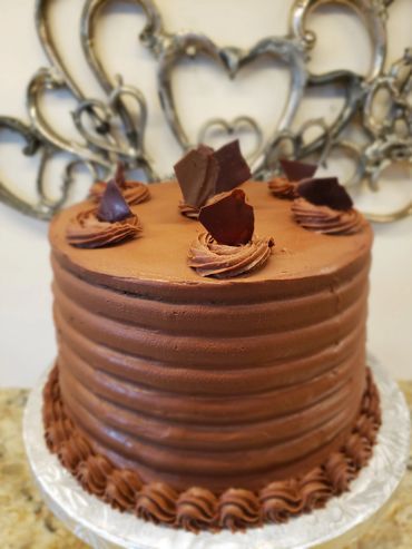 Double chocolate cake