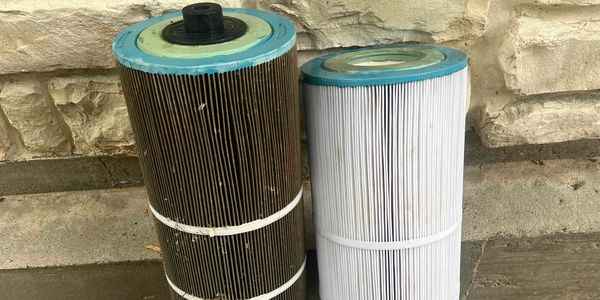 Pool Filter Cleaning Services in Bridgeland Community near Cypress, TX