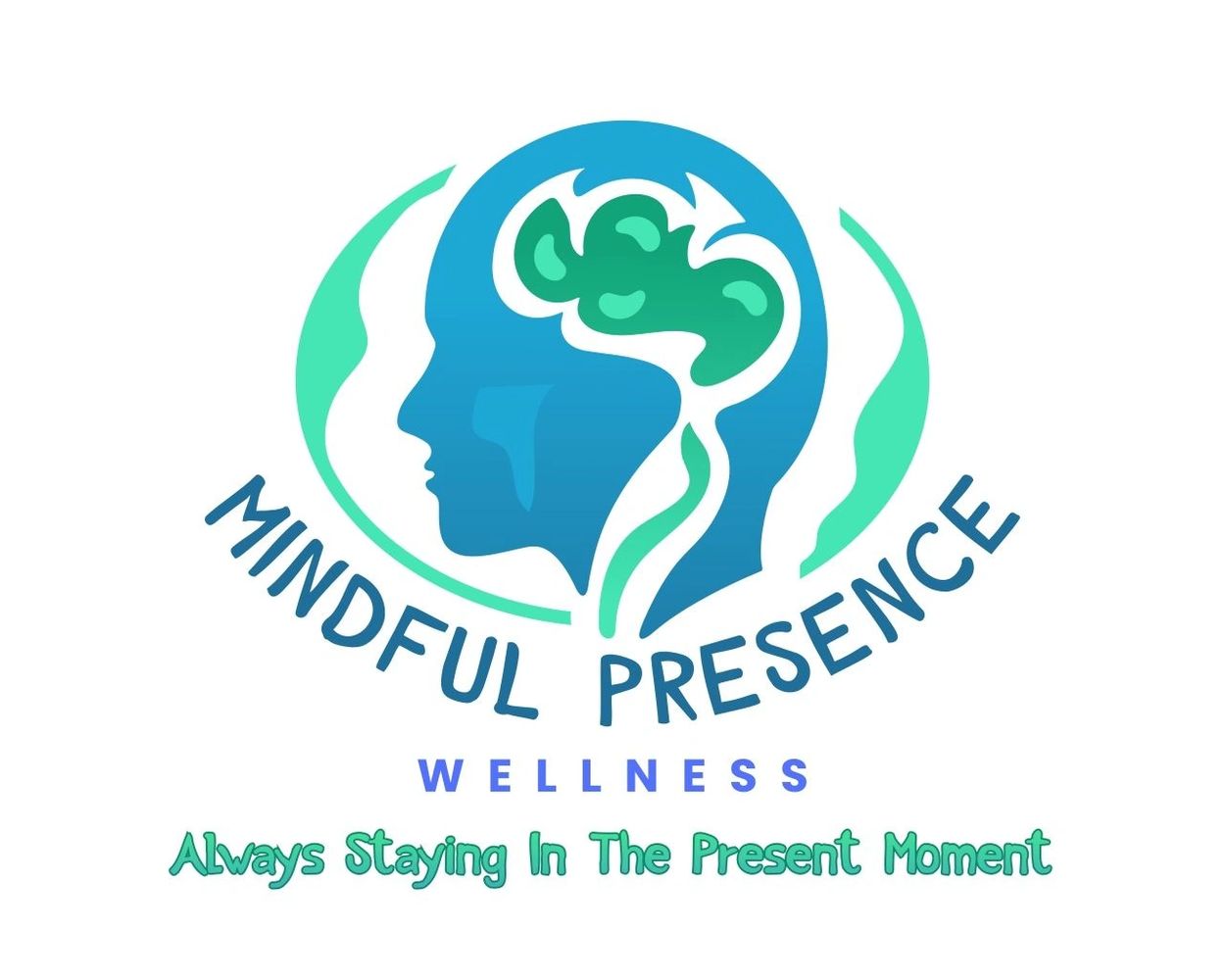 Logo for Mindful Presence Wellness focusing on staying present.