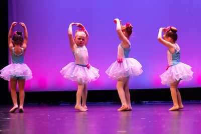 Preballet dancers on stage 2023