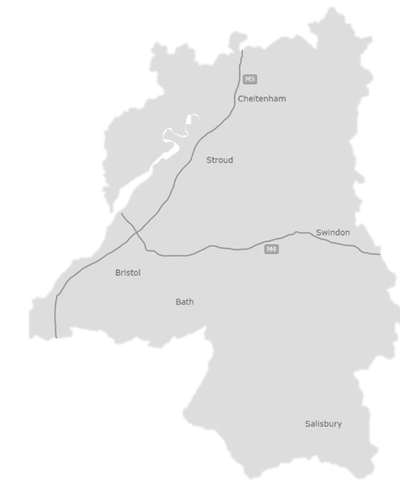 Avon Mutual Regional Map